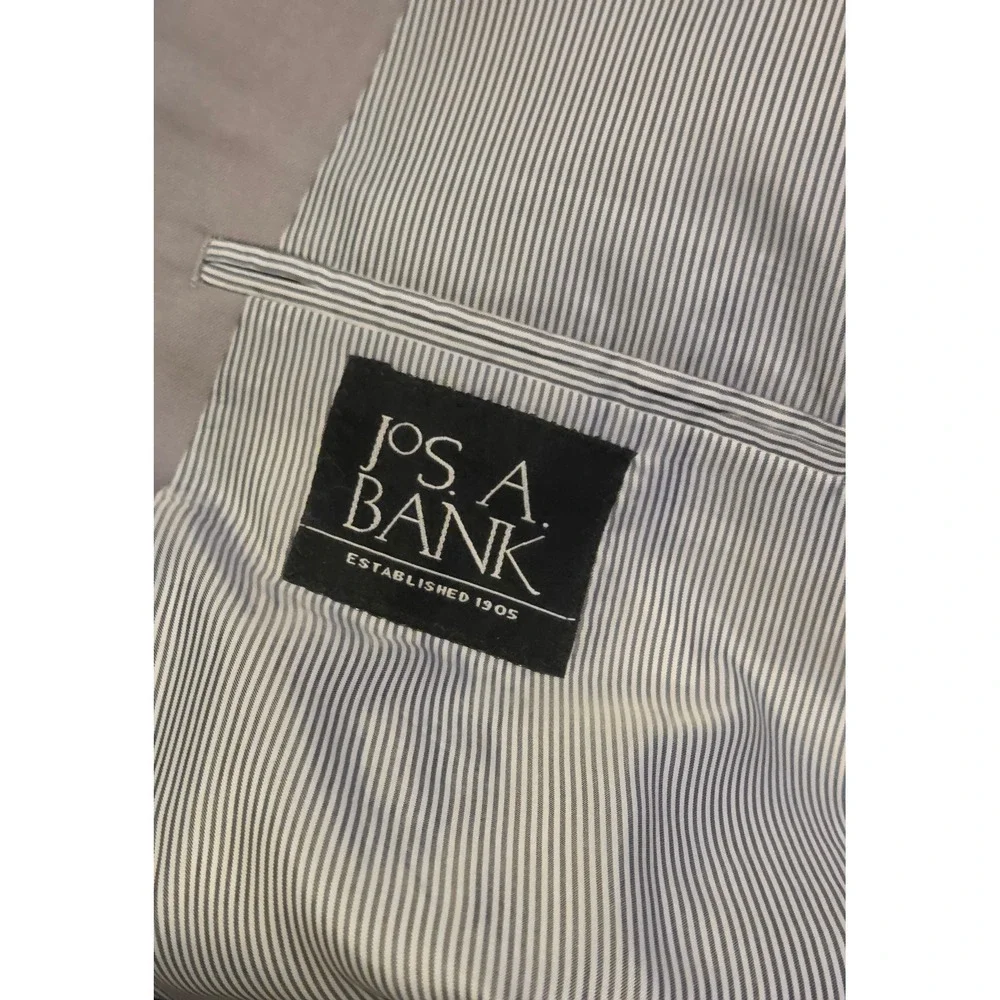 Jos. A. Bank Sports Jacket Men's Size‎ 50R Gray Wool Blend